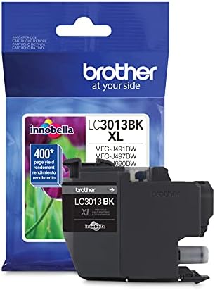 Irmão Impressora LC3013BKS cartucho de embalagem única rendimento de até 400 páginas LC3013 Ink Black