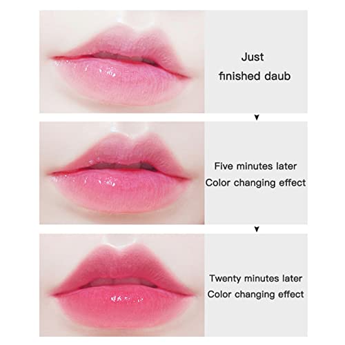 Lipstick de alteração de cor hidratante há muito hidrata os labipes labiais.