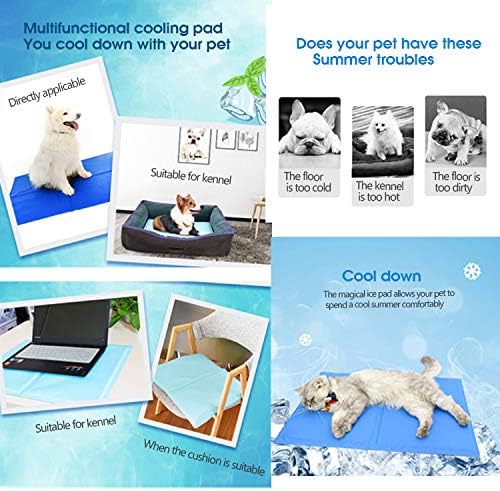 Summer Pet Gel Ice Pad, um dissipador de calor para animais de estimação que não aquecem por um longo tempo, mantenha