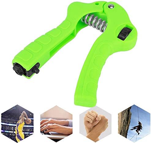 Jacksking Hand Grip Forcenener Exerciador de dedos Ajuste desenvolvedor de músculos de mão ajustável Treinamento de