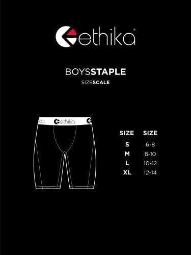 ETHIKA BOYS SLATELE BOXER BUROMES | Néon de gotejamento de leopardo