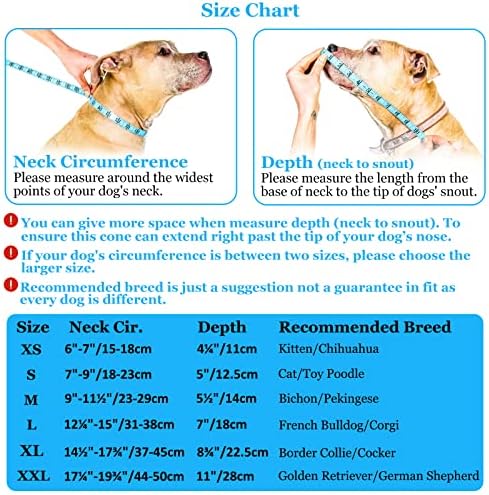 Colar de cone de cachorro macio para após cirurgia, colar de recuperação de animais de estimação ajustável para colar