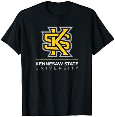 T-shirt de logotipo da Kennesaw State University Owls