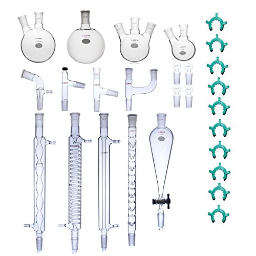 Laboy Glass Advanced Organic Chemistry Lab Kit Kit de vidro Laboratório de vidro Aparelho