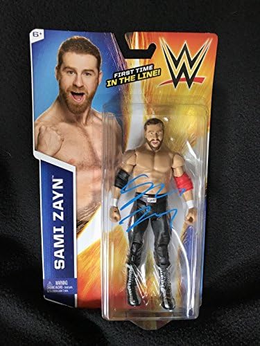 Sami Zayn assinou a WWE pela primeira vez na figura da linha - estatuetas de luta livre