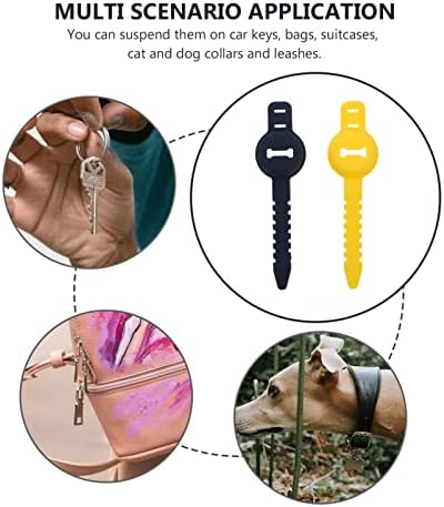 Pulseiras de silicone de Gatuida 2pcs Protetor de pulseira Localizando compatível leve para capa anti-traçador perdido