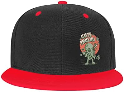 ZXLQ Cthulhu Mythos Punk Hip Hop Baseball, chapéu de snapback ajustável para chapas de garotos e garotas