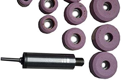 Sioux Valve Seat Moendo Stones Rosa Conjunto 24 PCs 80 Grit Sioux Holder Drive Ball