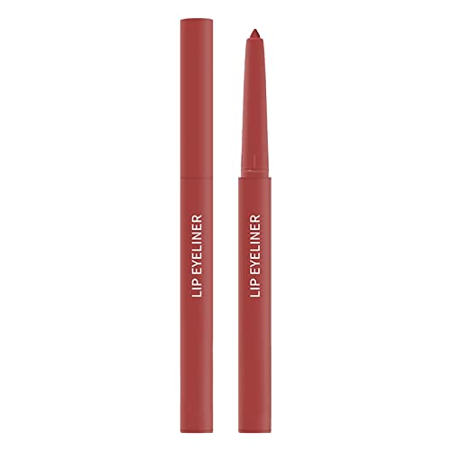 WGUST Hidratante Lip cor à prova d'água não manchas de batom lápis lápis borda borda rosa Mattes Lip Soll Lip Liner 0,5ml Lip Gloss para pequenas empresas