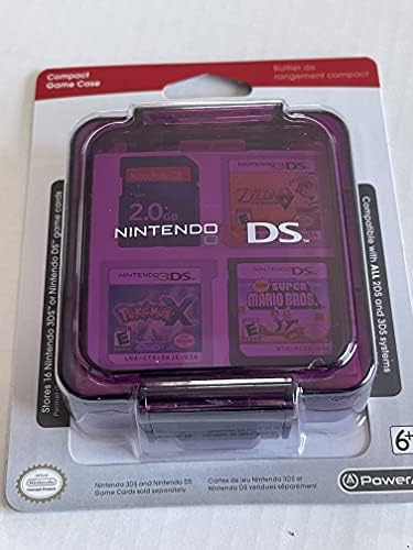 Caso Official da Nintendo 3DS/DS 16 Game Stroage - Clear Purple