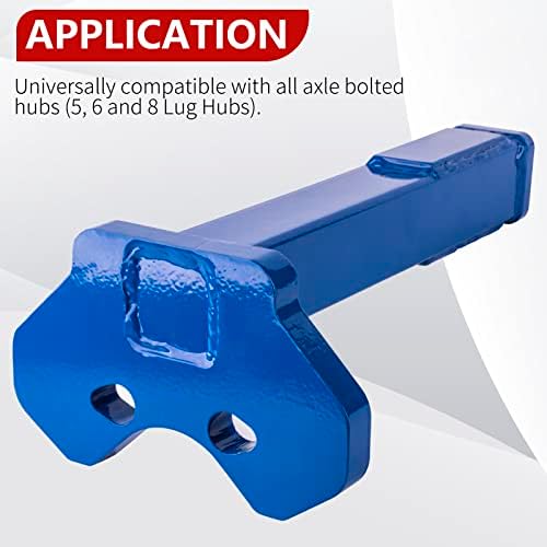 Ferramenta de remoção do cubo de roda da estrada de 8629, ferramenta de remoção de rolamento de cubo universal azul, compatível