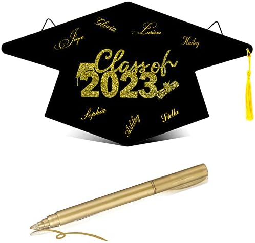 Livro de convidados de graduação 2023 com a festa de formatura de caneta de caneta suprimentos de graduação em forma