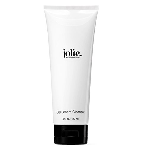 Limpador de creme de gel Jolie - Condições e refrescos de fórmula rica em botânica - Free Paraben - Todos os tipos de pele