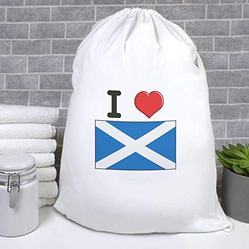 Azeeda 'I Love Scotland' Lavanderia/Bolsa de Lavagem/Armazenamento