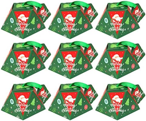 CABILOCK 20 PCS Caixas de doces de Natal Caixas Ferry