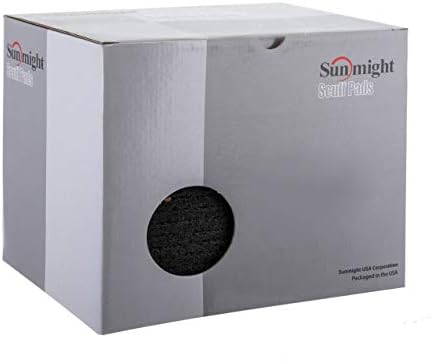 Sunmight Scuff Pad 6 x 9 Cinza, 80200, 20 almofadas, 1 pacote