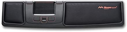 Mousetrapper Advance 2.0 Ergonomic USB Trackpad com 6 chaves macro personalizáveis ​​e repouso para Mac ou PC - Black