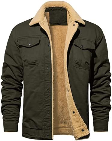 Jaqueta de motocicleta masculina para homens, colarinho solto de colarinho masculino tops parka casaco grande camisa de homens casacos de casacos de inverno