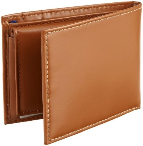 Tommy Hilfiger Men Slim Capacidade Extra Carteira Bifold com vários slots de cartão