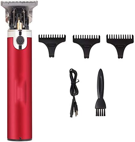 Yfqhdd Profissional Ecreto Recarregável Clipper USB Recarregável Corte Clippers 1/2/3mm Clippers