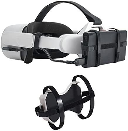 Cinta de cabeça compatível com o Oculus Quest 2 Ajusta Ajusta de proteção protetora de proteção