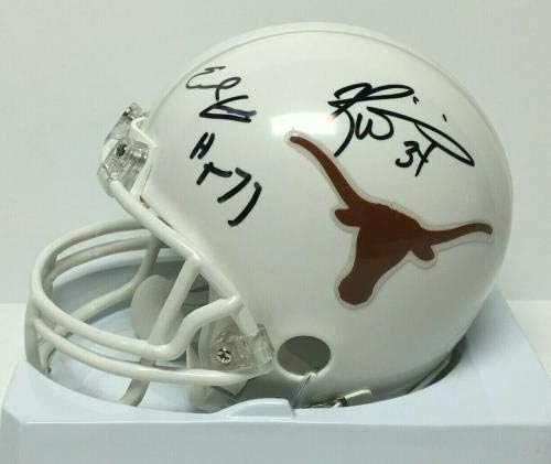 Ricky Williams Earl Campbell Jamaal Charles assinou o Mini -Helmet PSA R56545 - Mini capacetes autografados da NFL