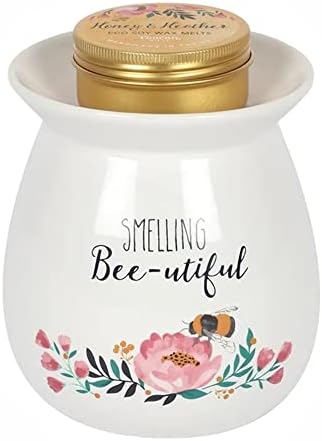 Algo diferente com cheiro de abelha-a melhor flor e abelha derreta o conjunto de queimadores