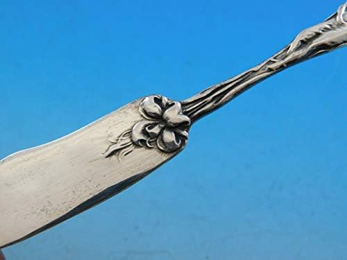 Raphael de Alvin Sterling Silver Handle Handled fundo de manteiga 5 1/8 Art Nouveau