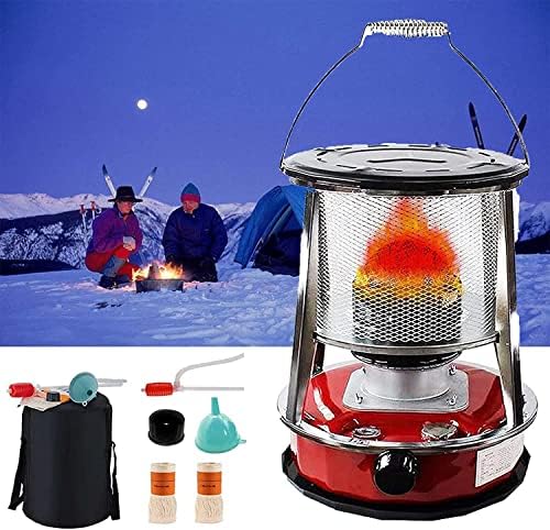 Aquecedor de fogão de querosene de Gben, aquecedores portáteis para uso interno, aquecedores de acampamento para pesca no gelo Mochila