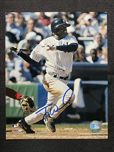 Tony Womack assinado Autograph 8x10 Foto - Fotos autografadas da MLB