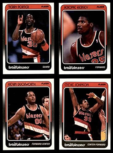 1988-89 Fleer Portland Trail Blazers Set Settland Trail Blazers NM/MT Trail Blazers