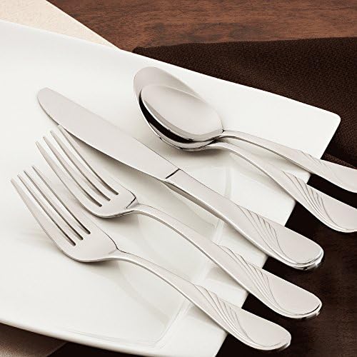 Utica Cutlery Goddess Ballware Conjunto, 20 peças, inoxidável