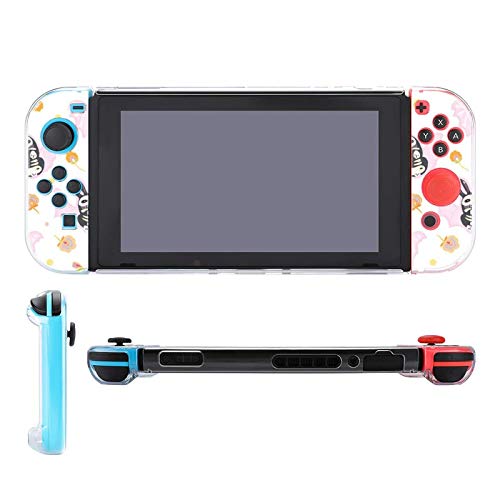 Caso para o Nintendo Switch Kawaii Bat Bunny Cinco Pieces Definir acessórios de console de casos de capa protetora para o Switch