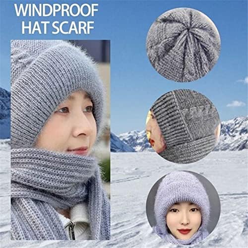 Proteção de orelha integrada Banta de lenço à prova de vento Torda de lenço espessante Inverno