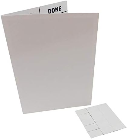 Scrum na placa Go Board 12 x 18, dobra para 9 x 12 com ímãs de apagar a seco de 15 pacotes usados ​​e projetados por Navy Seals