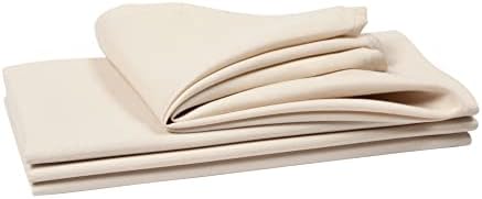 Guardanapos de pano de pacote de 12 pacote Premium quadrado de 20 polegadas - guardanapos de mesa coloridos, grandes, dobrados