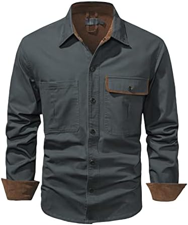 Maiyifu-gj Men Manga longa Camisas de caminhada