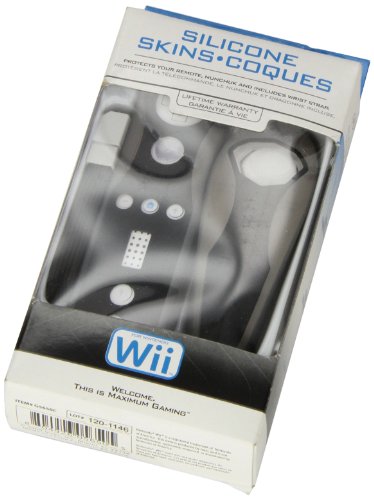 Wii Remote & Nunchuk Skins - Black
