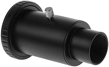 Tubo de extensão do adaptador T2 de alumínio T2 Tubo de extensão de 1,25 polegada Adaptador de montagem Adaptador T Ring