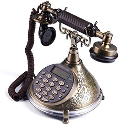 Zyzmh europeu Antique Telefone Home Retro Telefone Telefone fixo fixo