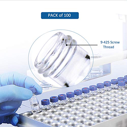 Alwsci 2ml 9mm âmbar hplc frasco, rack de frasco, azul único mantém 50 frascos padrão de 12 mm 2ml