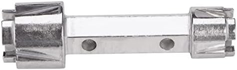 Houstawax 2 em 1 1 Tubranecedor de removedor de drenagem alumínio alumínio Dumbell Dumbell Draw Drain Tool Tool Pia de cozinha Cestas de banheira Drena Drena