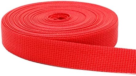 Princadeira de polipropileno de 5/8 polegadas: 100 metros de peso leve - tira de 5/8 - webbing plus