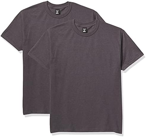 Camiseta unissex de Hanes, camiseta robusta de algodão, camiseta de algodão da tripulação unissex, camiseta clássica de