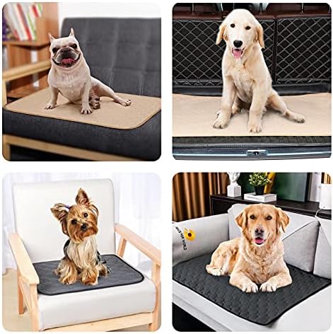 Yuppie Tone Tone Reutilable Dog Paps Pet Pad Pad lavável adequado para cães e gatos 19,7 x 15,7 polegadas