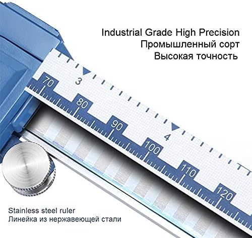 TWDYC High Precision 0,01mm pinça de aço inoxidável pinça digital de pinça vernier