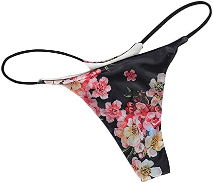 Christmas G String Tanks for Women Sexy Slutty Stretch Calcinha atrevida Roupa Roupa 3 Pacote T-Back Towers Hipster Hipster