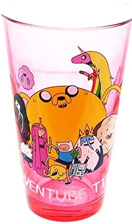 Toynk Adventure Time Group 16oz Pint Glass