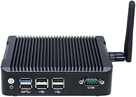 Partaker Mini PC sem fã, computador de mesa, micro pc, Intel Celeron J1900 Quad Cores Processador ,, Dual LAN, HD, VGA,