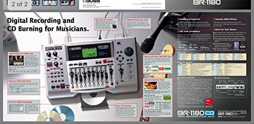 BR-11180CD Studio de gravação digital